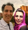 بازیگری که خودش و همسرش شبیه عادل فردوسی پور هستند